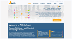 Desktop Screenshot of aissoftware.com